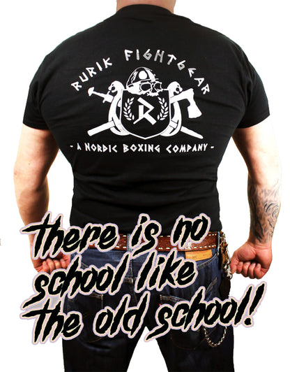 Rurik t-paita hirdman takaa selkälogo