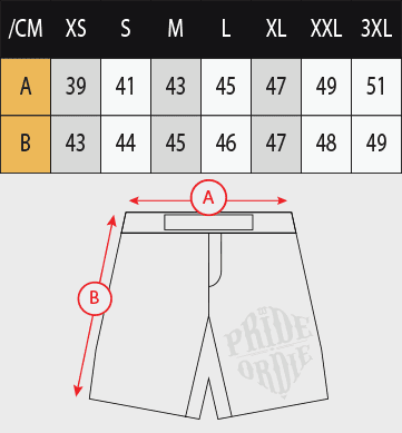 Pride Or Die Brotherhood Fight Shorts