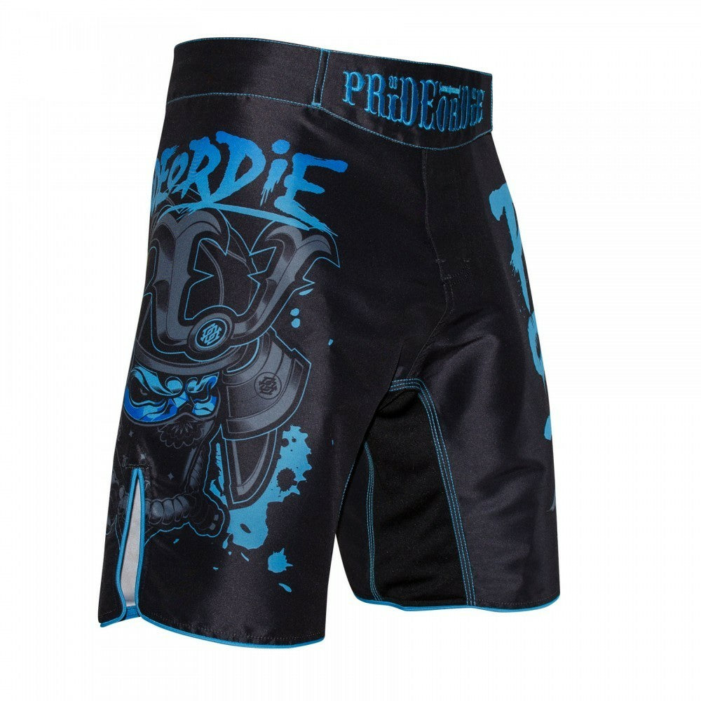 Pride Or Die Ronin Fight Short Sininen