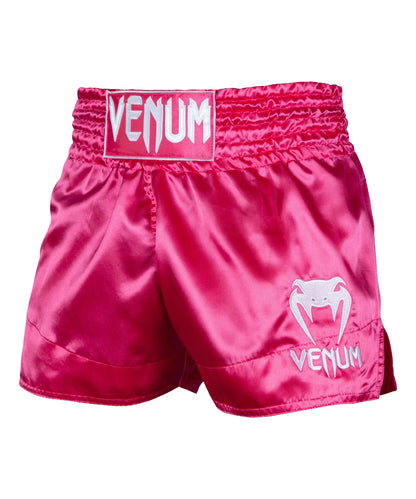 Venum Classic Pink Muay Thai Shorts
