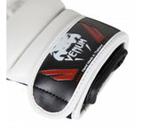 Venum Elite Sparring MMA Gloves - Ice/Black/Red