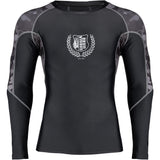 GORILLA WEAR Lander Rashguard Pitkähihainen Musta/Metrocamo