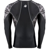 GORILLA WEAR Lander Rashguard Pitkähihainen Musta/Metrocamo