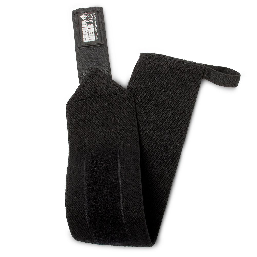 GORILLA WEAR WRIST WRAPS BASIC Musta/Valkoinen