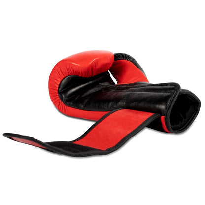 Gorilla Wear ASHTON PRO Boxing Gloves - Punainen/Musta 8 oz, 10 oz, 12 oz, 14 oz, 16 oz,18 oz
