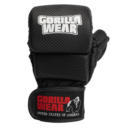 GORILLA WEAR ELY MMA Hanskat - MUSTA