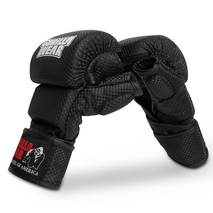 GORILLA WEAR ELY MMA Hanskat - MUSTA