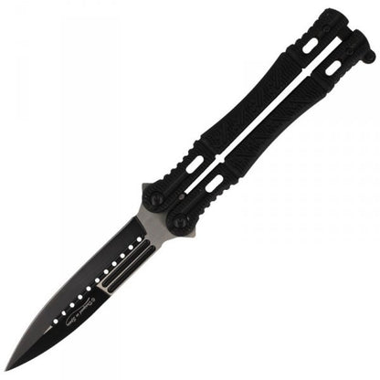 Albainox BlackTac Balisong
