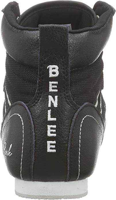 Benlee -nyrkkeilykengät The Rock. 
 Kevyet jalkineet mahdollistavat nopean jalkatyön ja liikkuvuuden erilaisilla alustoilla. kuvassa kenkä takaa