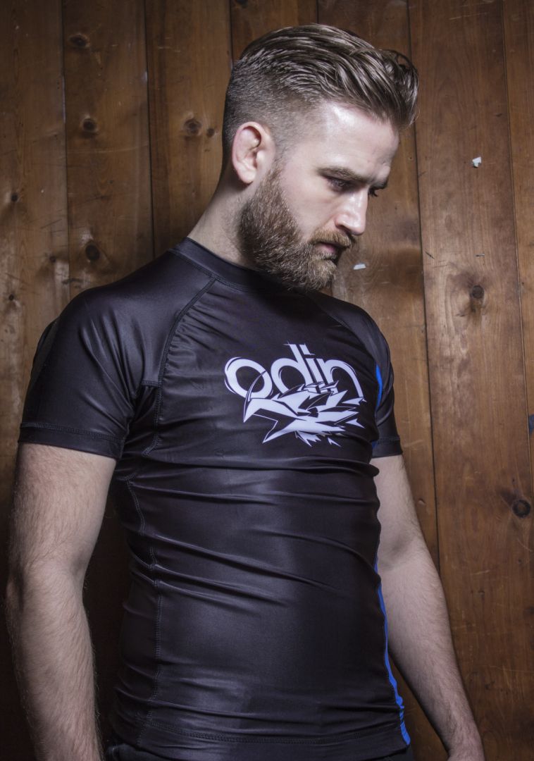 Odin Fightwear No-Gi Rashguard Musta