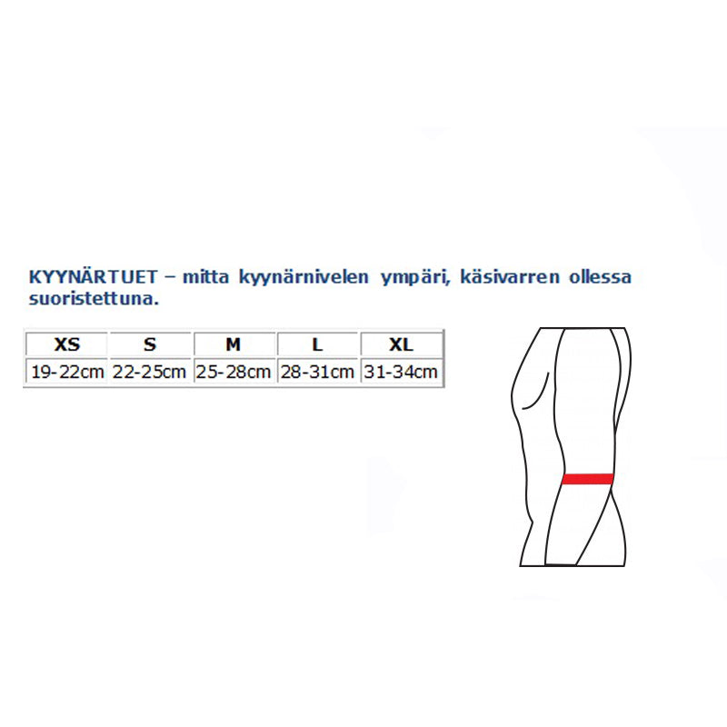 Vulkan elastinen kyynärtuki