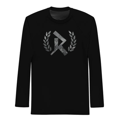 Rurik FG  Rashguard "Urban Camo" Musta Pitkähihainen nogi bjj saatavilla koot s m l xl xxl