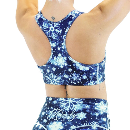 Anarchy Apparel - Shimmer Urheilutoppi Frosty Blue