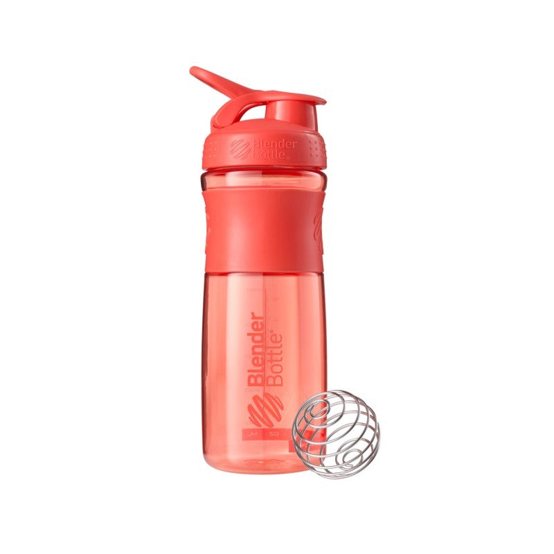 Sportmixer Grip 820 ml | Blender Bottle koralli väri. laadukas tiivis shaker joka ei sisällä pba:ta tai ftalaatteja