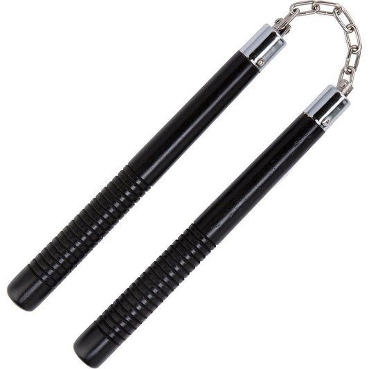 Tomahawk Brand Black Nunchakus