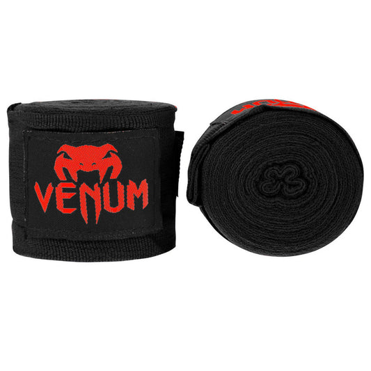 VENUM MMA/ Nyrkkeily käsisiteet 2,5m - Musta -Punainen
