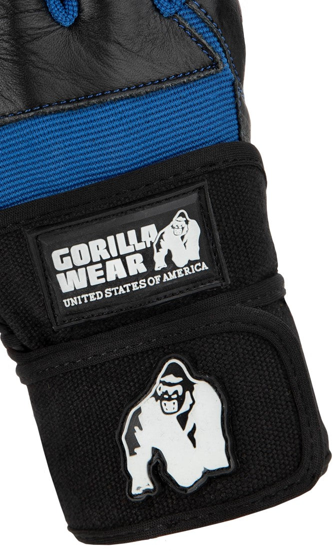 GORILLA WEAR Dallas Wrist Wrap Gloves Sininen