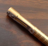 Böker Plus K.I.D. cal .50 Solid Brass Kubotan Pen