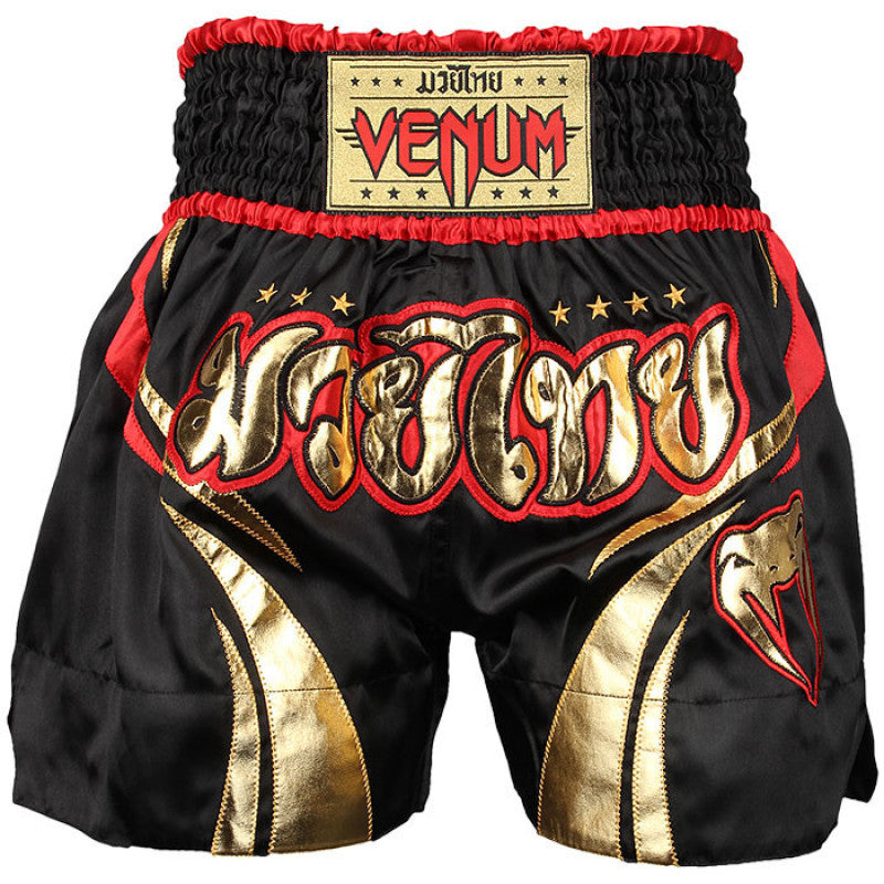 VENUM Chaiya Muay Thai -Shortsit Musta - Kulta
