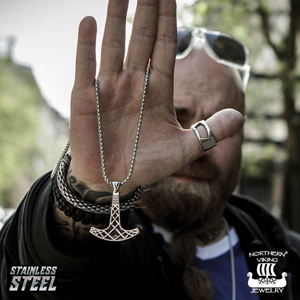 Northern Viking Jewelry® "Ukonvasara Riipus By Johan Thorolf"