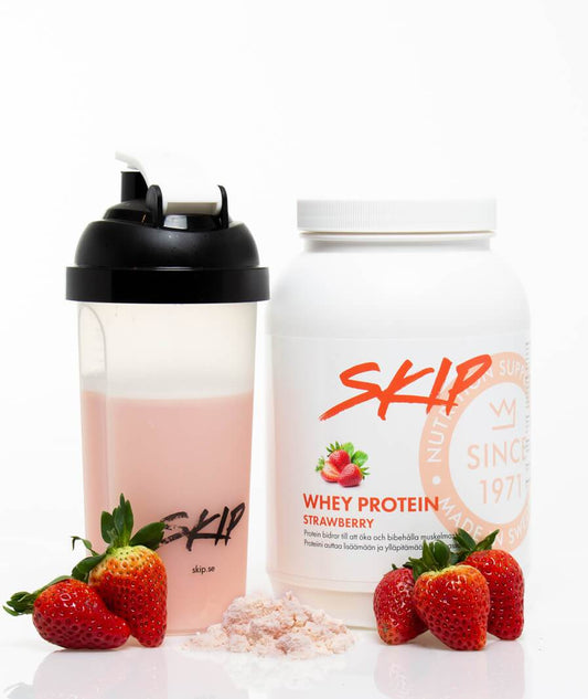 SKIP WHEY PROTEIINI 805g Mansikka